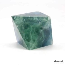 Fluorite Octaèdre - 99gr - N°9099.1 • fluorite octaedre mineral brute 9099.1 04 Fluorite cristallisée