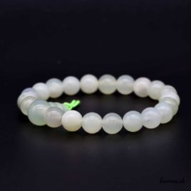 Bracelet Jade de Chine Mala 21pcs 8mm - N°9791 • jade de chine mala 21pcs 8mm bracelet en perles 9791 1 Bracelet Jade de Chine Mala 8mm