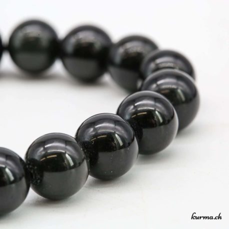 Bracelet Obsidienne arc-en-ciel 10mm