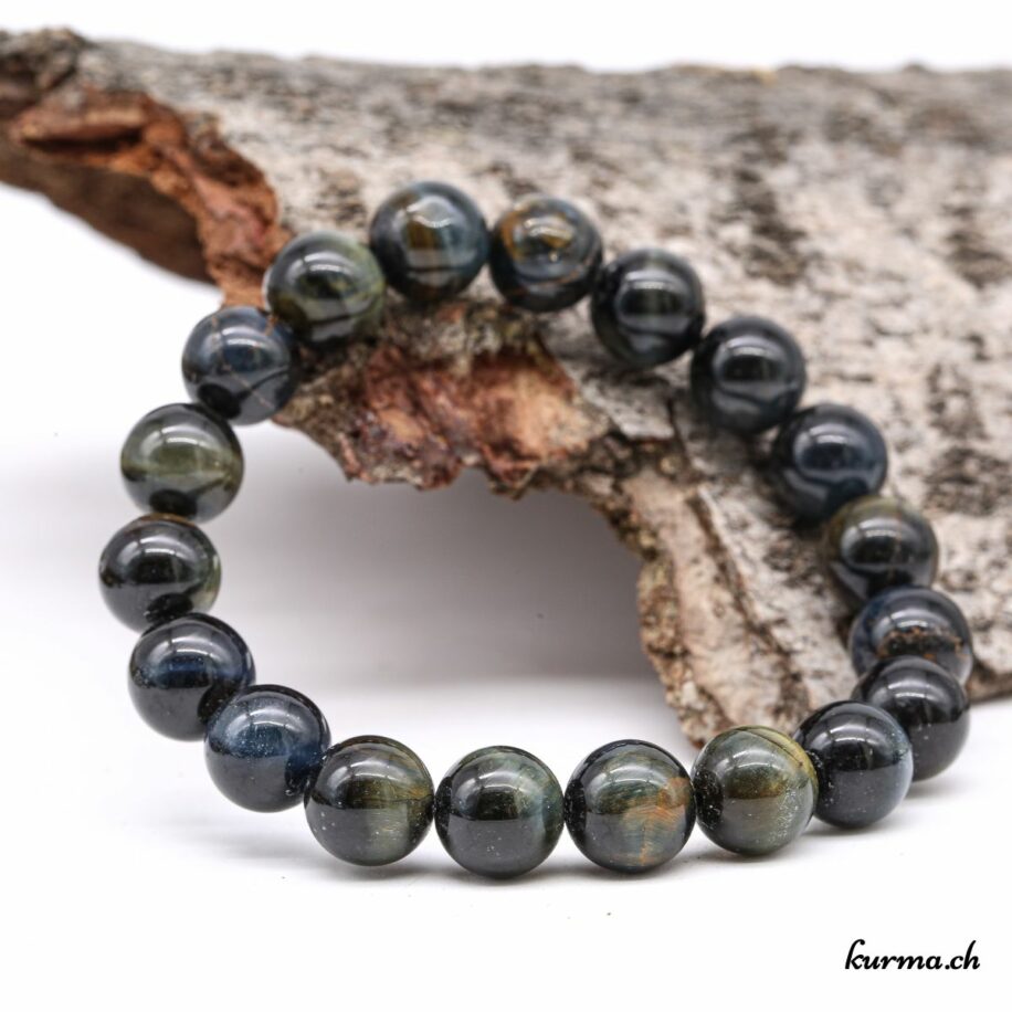 Bracelet Oeil de Faucon 10mm main image 0