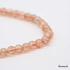 Bracelet Pierre du soleil 4mm - N°10018 • pierre du soleil 4mm bracelet en perles 10018 3 Bracelet Pierre du soleil 4mm