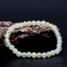 Bracelet Prehnite Australie 6mm - N°9899 • prehnite 6mm bracelet en perles 9899 2 Bracelet Prehnite Australie 6mm