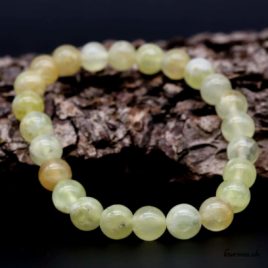 Bracelet Prehnite Australie 8mm - N°9901 • prehnite australie 8mm bracelet en perles 9901 2 Bracelet Prehnite Australie 8mm