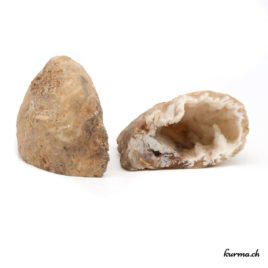 Agate géode - Paire - 150gr - N°5423.13 • agate geode 5423.13 9 Agate géode du brésil par paire