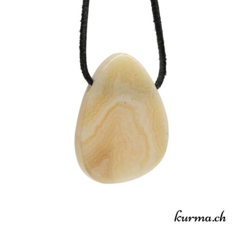 Collier en Aragonite jaune