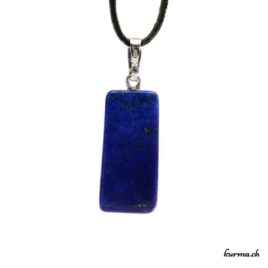 Lapis-Lazuli collier en argent - N°8759.1 • pendentif en lapis lazuli n°8759.1 2 Lapis-lazuli collier en argent