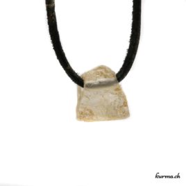 Topaze jaune - Pendentif en pierre percée - N°8737.2 • pendentif en topaze imperial n°8737.2 2 Topaze jaune en pendentif
