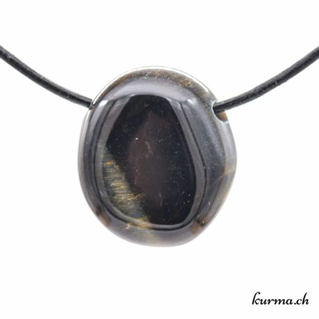 Pendentif Oeil de Faucon - N°5837.3-1 disponible dans la boutique en ligne. Kûrma ta boutique Suisse de pendentifs en pierre naturelles.