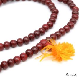 Mala en bois rouge 8mm - N°6164 • bois rouge 8mm n°6164 2 Mala en bois rouge 8mm