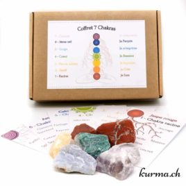 Coffret 7 Chakras - Pierres brutes - N° C002 • coffret7chakrabrut2 1 1 Coffret 7 Chakras – Pierres brutes – N° C002