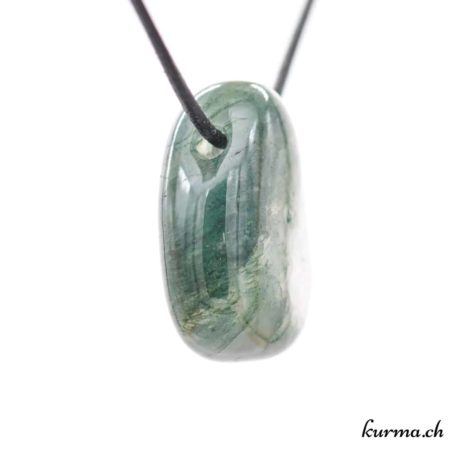 Pendentif Agate Mousse - N°8725.8-2 disponible dans la boutique en ligne. Kûrma ta boutique Suisse de pendentifs en pierre naturelles.