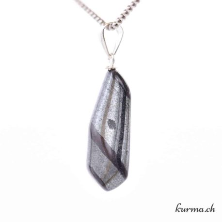Pendentif Ancestralite avec boucle en Argent- Nº11618.5-2 disponible dans la boutique en ligne Kûrma. Votre magasin de pierre et minéraux en suisse