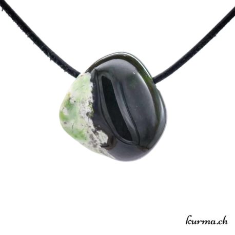 Pendentif Chrome Opale Calcédoine - N°10539.4-1 disponible dans la boutique en ligne Kûrma. Votre bijouterie Suisse en ligne.