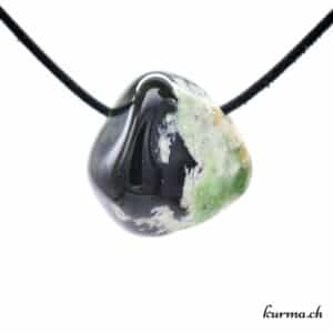 Chrome Opale pendentif pierre percée
