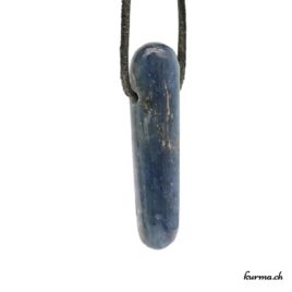 Cyanite - Pendentif pierre percée - N°7193.1 • pendentif en cyanite disthene n°7193.1 2 Cyanite pendentif pierre percée