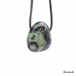 Eldarite kambaba - Pendentif pierre percée - N°8730.1 • pendentif en eldarite kambaba n°8730.1 3 Eldarite kambaba pendentif pierre percée