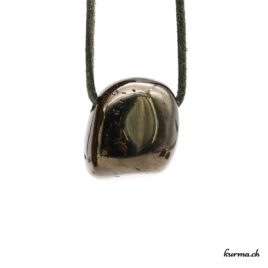 Jais - Pendentif pierre percée - N°8461.2 • pendentif en jais n°8461.3 1 1 Jais pendentif pierre percée