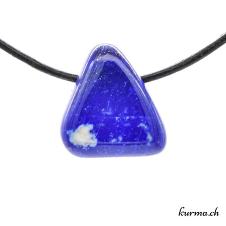 Pendentif Lapis Lazuli - N°10531.3-3 disponible dans la boutique en ligne. Kûrma ta boutique Suisse de pendentifs en pierre naturelles.