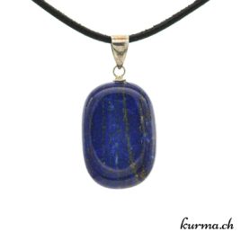 Lapis-lazuli pendentif pour femme en argent