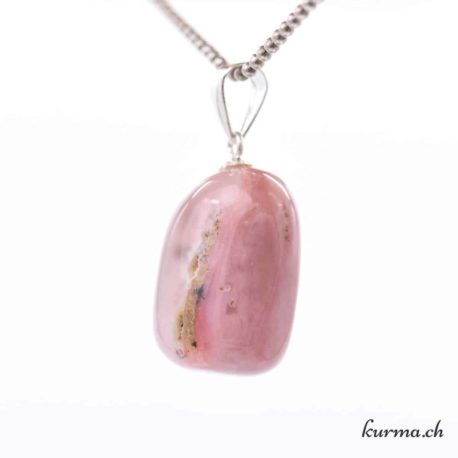 Pendentif Opale Rose avec boucle en argent - N°11708.4-2 disponible dans la boutique en ligne Kûrma. Votre magasin de pierre et minéraux en suisse
