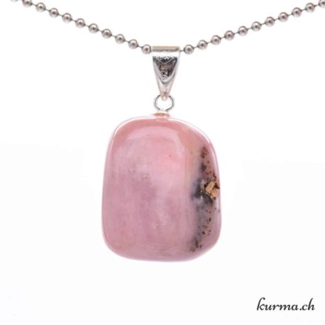 Pendentif Opale Rose avec boucle en argent - N°11708.4-3 disponible dans la boutique en ligne Kûrma. Votre magasin de pierre et minéraux en suisse