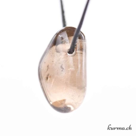 Pendentif Quartz Fumé - Nº7373.4-2 disponible dans la boutique en ligne Kûrma. Votre magasin de pierre et minéraux en suisse