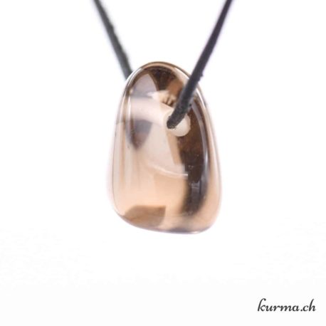 Pendentif Quartz Fumé - Nº7373.7-2 disponible dans la boutique en ligne Kûrma. Votre magasin de pierre et minéraux en suisse