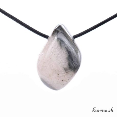Quartz Oeil-de-chat - Pendentif minéraux percée