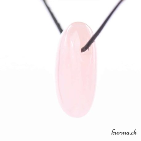 Pendentif Quartz Rose - Nº7093.12-2 disponible dans la boutique en ligne Kûrma. Votre magasin de pierre et minéraux en suisse