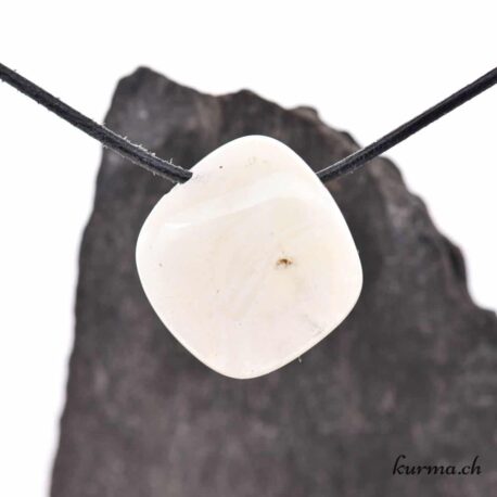 Quartz sulfureux - Pendentif minéraux percée