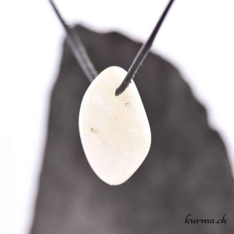 Quartz sulfureux - Pendentif minéraux percée
