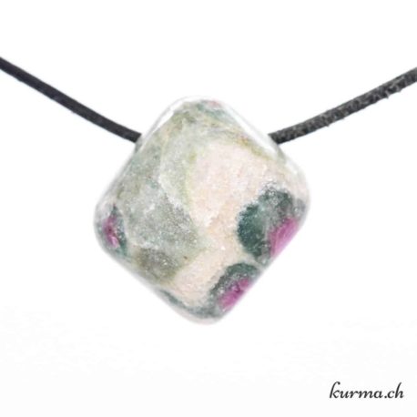 Pendentif Rubis Fuchsite - Nº7134.12-3 disponible dans la boutique en ligne Kûrma. Votre magasin de pierre et minéraux en suisse