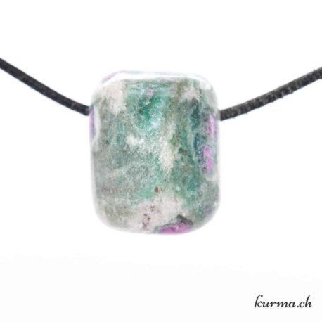Pendentif Rubis Fuchsite - Nº7134.7-3 disponible dans la boutique en ligne Kûrma. Votre magasin de pierre et minéraux en suisse