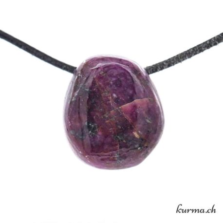 Pendentif Rubis - Nº7095.7-3 disponible dans la boutique en ligne Kûrma. Votre magasin de pierre et minéraux en suisse