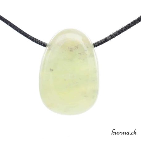 Pendentif Serpentine - Jade de Chine - Nº10284.7-3 disponible dans la boutique en ligne Kûrma. Votre magasin de pierre et minéraux en suisse