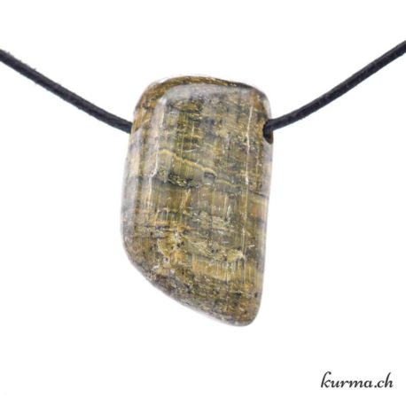 Pendentif Serpentine Silberauge - Nº7303.10-1 disponible dans la boutique en ligne Kûrma. Votre magasin de pierre et minéraux en suisse