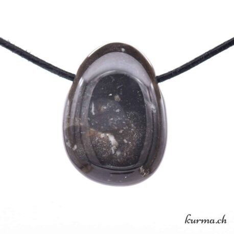 Silex - Pendentif en pierre percée