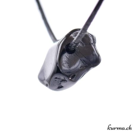 Pendentif Spinelle Noire - N°8489.6-2 disponible dans la boutique en ligne Kûrma. Votre bijouterie Suisse en ligne.