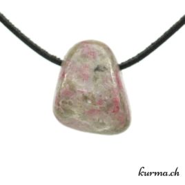 Thulite pierre percée pendentif vente