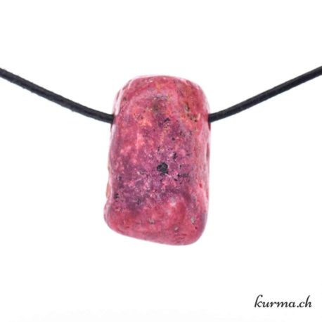 Pendentif Thulite - Piémontite - Nº11793.8-1 disponible dans la boutique en ligne Kûrma. Votre magasin de pierre et minéraux en suisse