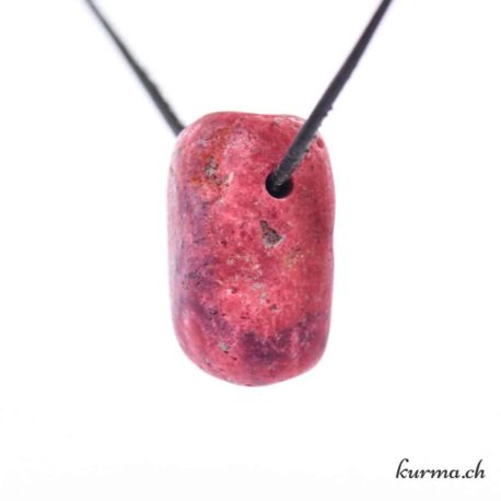 Pendentif Thulite - Piémontite - Nº11793.8-2 disponible dans la boutique en ligne Kûrma. Votre magasin de pierre et minéraux en suisse