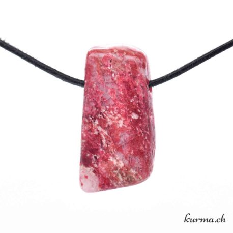 Thulite Piémontite bijou pierre roulée