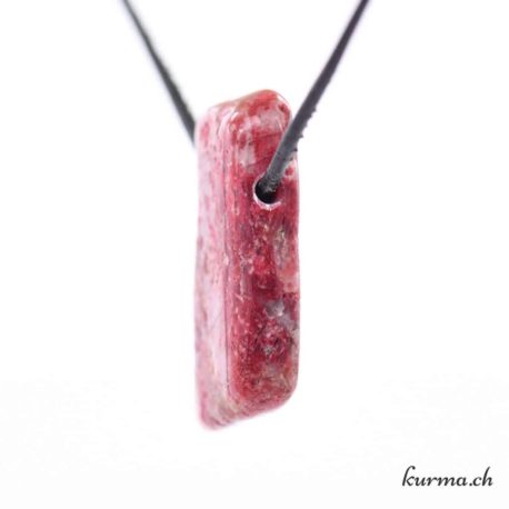 Pendentif Thulite - Piémontite - Nº11793.9-2 disponible dans la boutique en ligne Kûrma. Votre magasin de pierre et minéraux en suisse