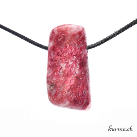 Pendentif Thulite - Piémontite - Nº11793.9-3 disponible dans la boutique en ligne Kûrma. Votre magasin de pierre et minéraux en suisse