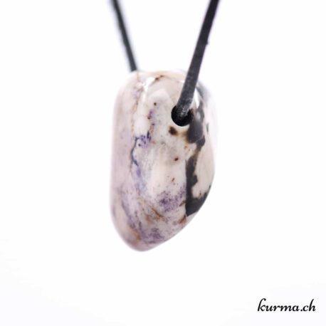Pendentif Tiffanie - Fluorite Opalisée - N°11785.4-2-2 disponible dans la boutique en ligne Kûrma. Votre bijouterie Suisse en ligne.