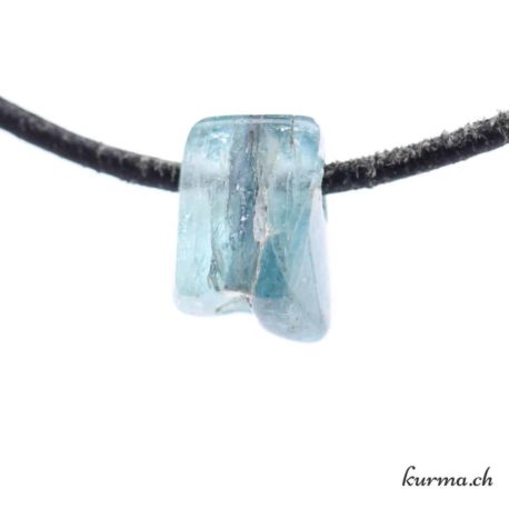 Pendentif Tourmaline Bleue Indigolite - Nº8714.3-3 disponible dans la boutique en ligne Kûrma. Votre magasin de pierre et minéraux en suisse