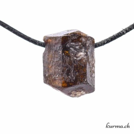 Pendentif Tourmaline Brune ''Dravite'' - Nº11795.7-3 disponible dans la boutique en ligne Kûrma. Votre magasin de pierre et minéraux en suisse