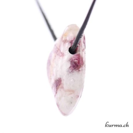Pendentif Tourmaline Rose sur Granite - Nº10555.11-2 disponible dans la boutique en ligne Kûrma. Votre magasin de pierre et minéraux en suisse