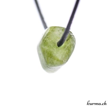 Pendentif Tourmaline Verte - N°8552.4-2 disponible dans la boutique en ligne Kûrma. Votre bijouterie Suisse en ligne.