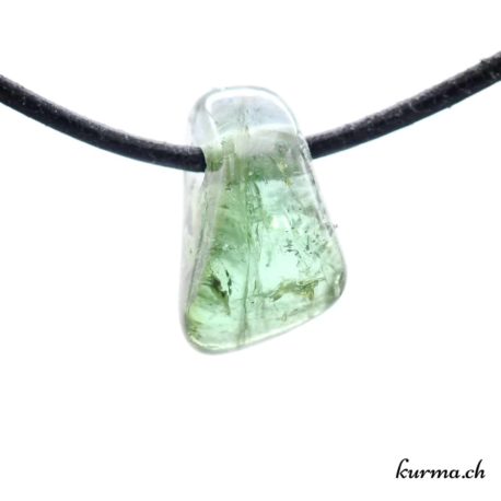 Pendentif Tourmaline Verte - N°8552.7-1 disponible dans la boutique en ligne Kûrma. Votre bijouterie Suisse en ligne.